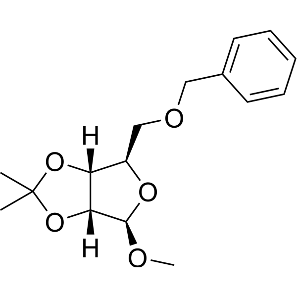 Methyl 2,3-O-(1-methylethylidene)-5-O-(phenylmethyl)-β-D-ribofuranoside 33019-63-5